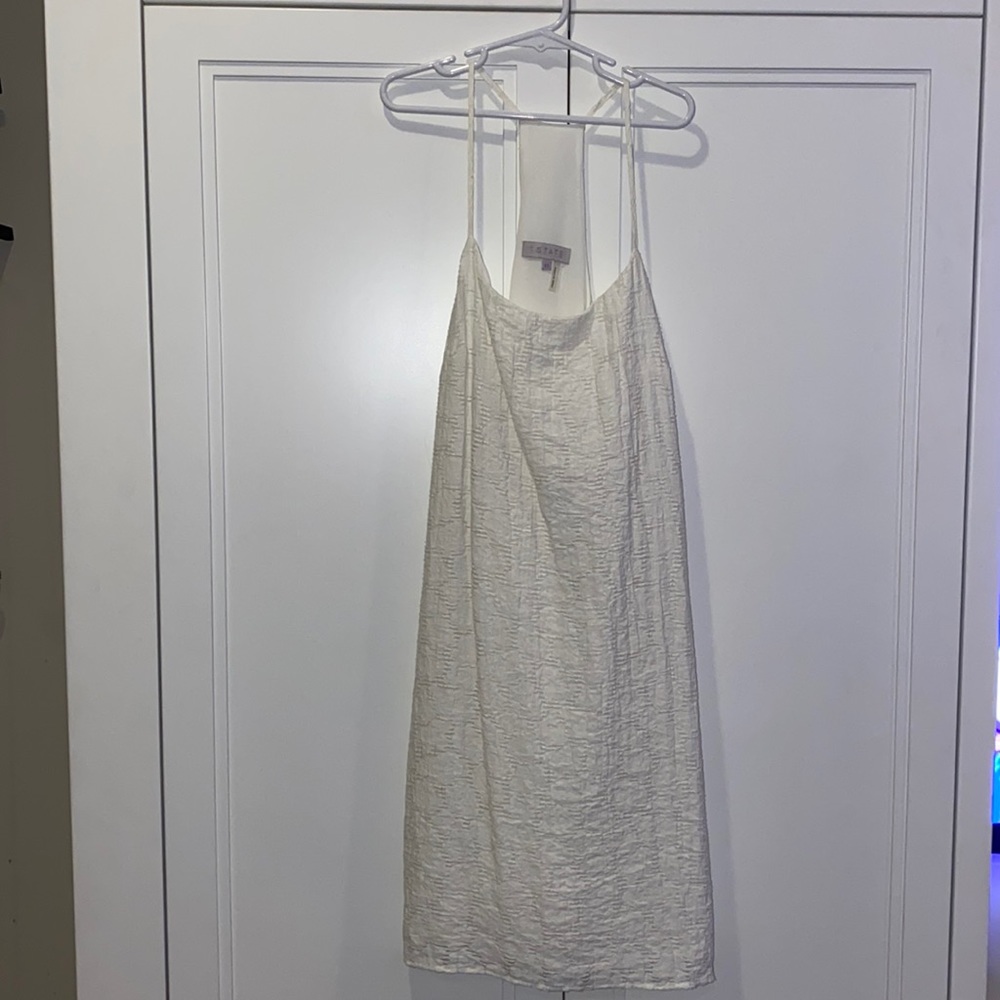 White Strappy Dress; Dressy/casual; SIZE XS